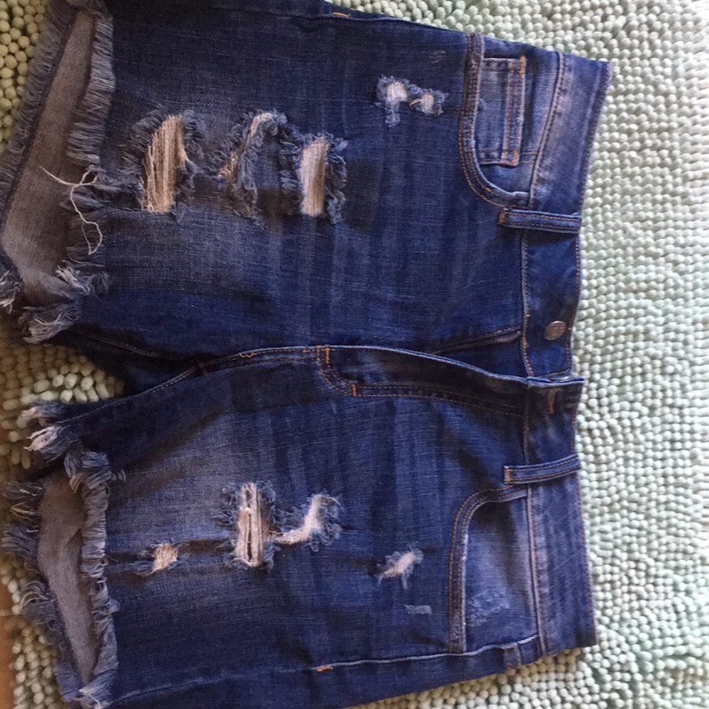 Fashion nova jean shorts